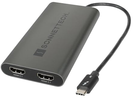 Sonnet Thunderbolt Dual 4K HDMI 2.1 Display Adapter - Adattatore