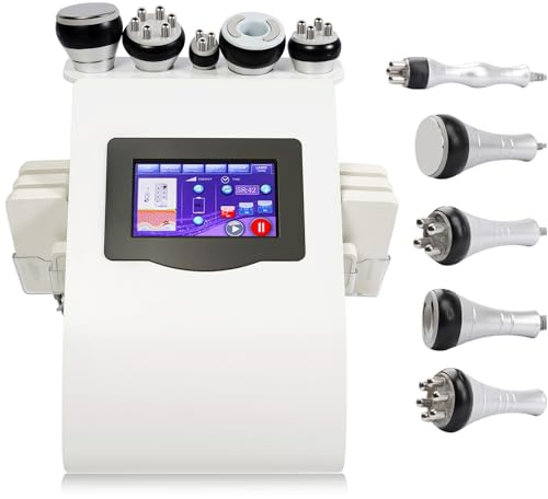 Máquina de pérdida de peso 5 en 1, cavitación 40 K, dispositivo multipolar de radiofrecuencia, quema grasa, cuidado de la piel para salón de belleza, spa, hogar