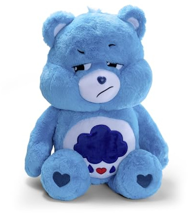 Simba 6305878023 - Orsetto portafortuna, 60 cm, peluche Care Bears, blu