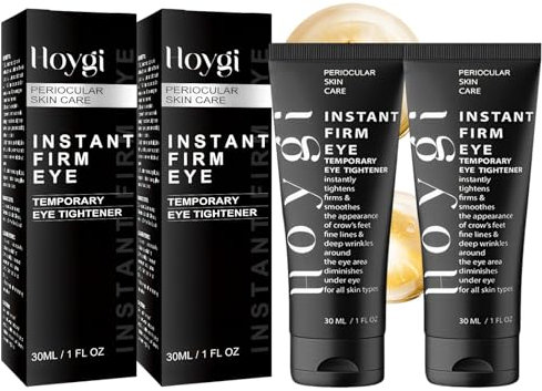 2 Pezzi Crema per gli Occhi, Temporary Eye Tightener, Occhi Temporary Tightener, Rassoda la Pelle Degli OCchi, Riduce il Gonfiore e le Occhiaie
