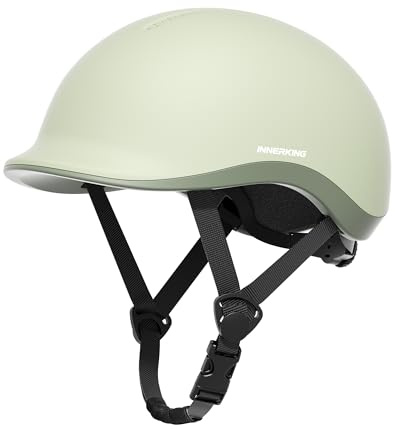 InnerKing Fahrradhelm für Damen & Herren, Sicherer & Leichter Radhelm für die Stadt, Urban Pendler & Rennrad, Belüftet, Fahrradhelm Damen mit Reflektoren Fahrradhelm Erwachsene City- & Rennrad