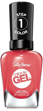 Sally Hansen Miracle Gel, Apollo You Anywhere, Gel-Like Nail Polish, NO UV Light Required, Chip-Resistant, Long Lasting - Up to 8 days, Easy to Use, Salon Quality Results, Vegan Formula, 14.7ml