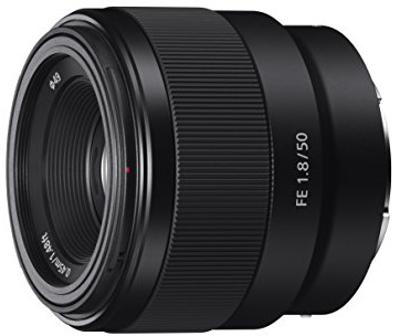 Sony - FE 50mm F1.8 Standard Lens (SEL50F18F/2), Black