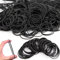 500 pezzi Elastici Nero in Gomma Piccoli Elastici ufficio Allungabili Per Scuola Casa Forniture Per Ufficio Industriali Artigianato FAI DA TE 38 * 1.4 Dimensioni