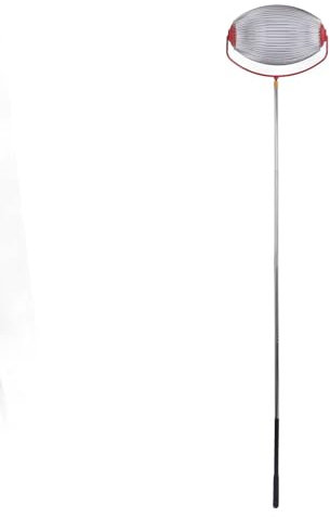 SENECESLI Fruit Collector, Stainless Steel Nut Gatherer, Efficient Multifunction Large Capacity Portable Rolling Acorn Picker Upper Roller for Walnuts Pecans Chestnuts (Large)