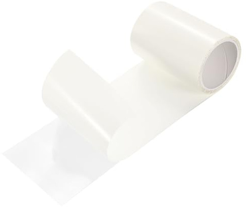 QUARKZMAN Kit di Riparazione per Toppe Gonfiabili 1,5 m x 7 cm, Nastri Adesivi Toppe TPU Toppa per Materassi Aria Piscina Castello Gonfiabile, Trasparente