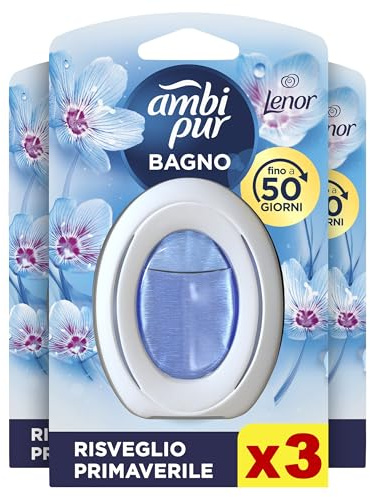 Ambi Pur Bagno Lenor Risveglio Primaverile, 3 Pezzi.