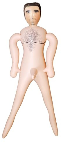 Muñeca Hinchable Masculina Tamaño Real 160 cm – 3 Modelos (Guapo, Fontanero, Obrero) – Figura Inflable Adultos (Fontanero)
