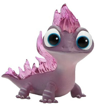Bullyland 13515 - Figurine de Jeu, Walt Disney, Frozen 2, Salamander Bruni, Environ 6 cm de Haut, Figurine Peinte à la Main, sans PVC, pour Les Enfants pour des Jeux imaginatifs Multicolore