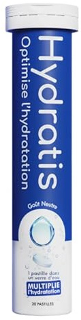 HYDRATIS - 20 Pastilles Hydratation Electrolytes - Neutre