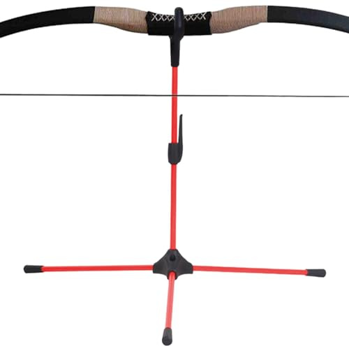 Soporte de arco clásico, soporte de arco clásico - Soporte de arco ligero de fibra de vidrio,Soporte de arco portátil, suspensión de arco largo, pantalla segura para arco clásico