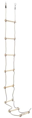 Générique Échelle de Corde pour Enfants 290 cm Bois,Corde d'escalade,1.51KG-91803