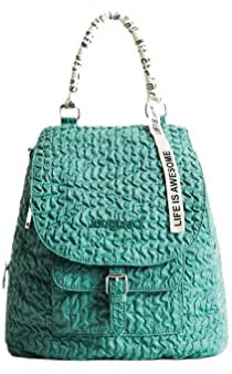 Desigual Back Free Ankara Backpack Dark Khaki