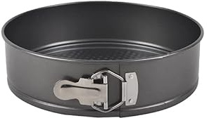 PINTINOX Tortiera apribile 24 cm con rivestimento antiaderente a cerniera stampo tondo 24 cm per torte, Acciaio al carbonio