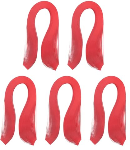 PATIKIL 600pz Strisce di Carta per Quilling 1/8(3mm) 39cm Carta per Quilling per Arte Fai-Da-Te Artigianato a Mano Natale Rosso