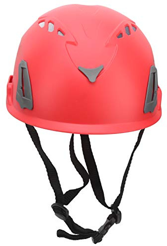 Climbing Helmet, Outdoor Helmet, GUB D8 Rock Climbing Helmet Outdoor Safety Head Guard Adjustable Helmet with 12 Vents, Head Guard PP EPP Rock Climbing Helmet for Adults Hiking Climbing (Red)