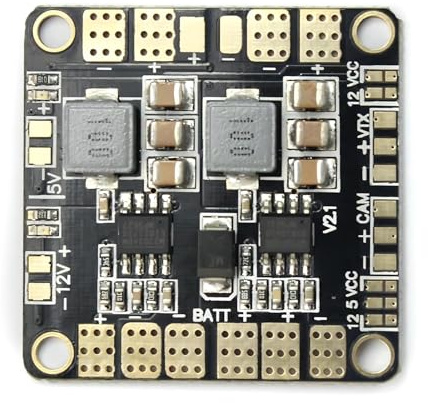 Matek Power Hub - Placa de distribución de energía mejorada versión 3 para multicopter Quadcopter Solución de distribución de energía estable