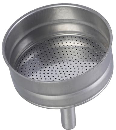 YUPEIUKLI Cafeteras Capacidad para 6 Tazas, Embudo para Preparar café de Forma eficiente, construcción de Acero Inoxidable.