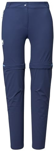 MILLET Pantalon De Randonnée et Trekking 2 en 1 Strech et Convertible, Femme, UBIC Zipp Off
