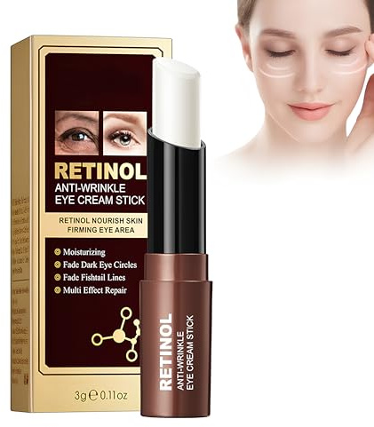 3ML Crema Contorno Occhi Retinolo Occhiaie, Riparatrice per gli occhi, Gonfiore e Anti-Invecchiamento, Ridurre Le Rughe, Contro le Occhiaie Aiuta a Ridurre il Gonfiore, Idratazione Profonda