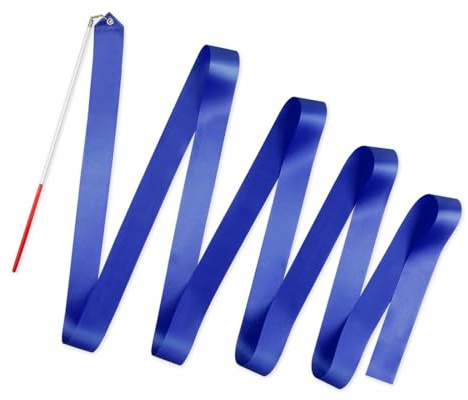 DS. DISTINCTIVE STYLE Dance Ribbons with Wands 4 Yards Long Rhythmic Gymnastics Ribbon Dance Streamer for Kids Baton Twirling