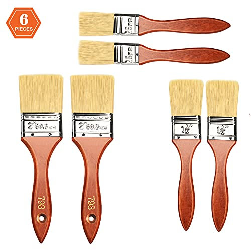 Sukudon Multifunktionale doppelte Pinsel 6 Stück 25/38/50.3mm