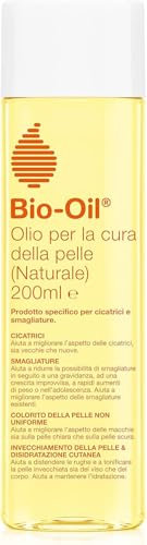 Bio-Oil Olio Naturale Per La Cura Della Pelle, Per Smagliature, Cicatrici, Pelle Secca E Macchie Cutanee, 200 ml, Confezione da 1