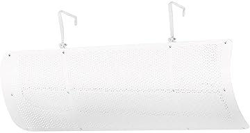 Milageto Deflector de Aire Acondicionado Deflector de Flujo de Viento Dirección de Viento Universal Ángulo de Deflector Refrigerado Hogar Ajustable