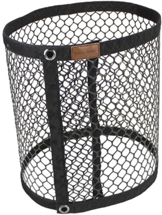 F Fityle Camping Hanging Net Rack Outdoor Trash Can Drying Net Portable Netting Folding Trash Bin Organizer Mesh for Picnic Barbecue