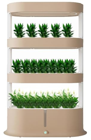 Système de culture hydroponique d'intérieur – Kit de jardin LED avec télécommande pour l'aquaponie, parfait pour cultiver des fruits, des légumes et des épices.