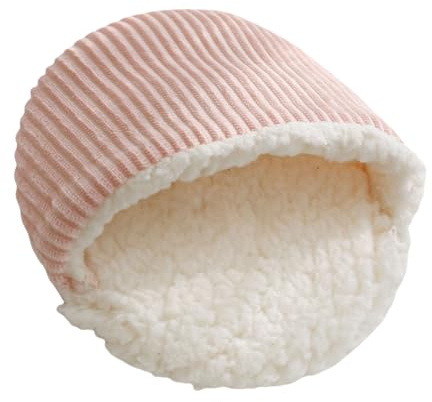 Xinsheinelry Cama cálida y segura para el nido de hámster, cama suave de invierno, cama para mascotas para roedores pequeños, jaula de esquina, suministro de cama para animales pequeños