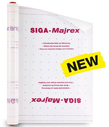 SIGA Majrex 1.5 m x 50 m Hygrobrid Vapour Barrier Vapour Barrier