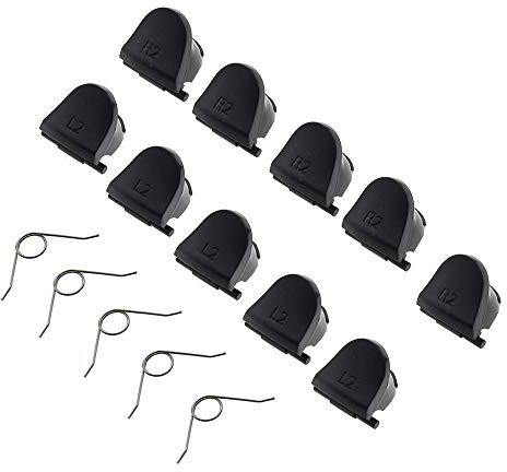 Fasizi 5 Pairs L2 R2 Trigger Springs Replacement Parts Buttons For PS4 PS4 Controller