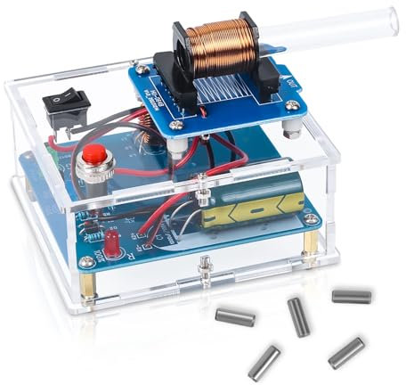 Schießspiel Löt Bausatz, BANRIA DIY Elektromagnetischer Sender Lötprojekt Mint Bildungstechnisches Elektronik Kit für Schule Studenten Weihnachten Geschenk