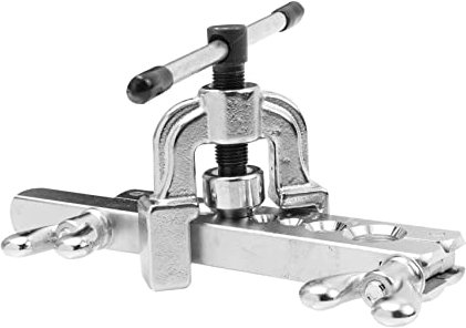 PartyKindom 1 STK Expander Für Kupferrohre Bieger Einzelnes Bördelwerkzeug Luftgebläse Bremsen-bördelwerkzeug Jet Vakuum Conditioner Reparatur Bausatz Silver Halterung Aus Duktilem Gusseisen