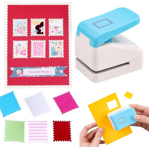 2,3 x 2,8 cm, punzonatrice per goffratura, punzonatura, strumenti per scrapbooking, diario, carta, fai da te, creazione di biglietti, scrapbooking, creazione di biglietti fai da te, forniture