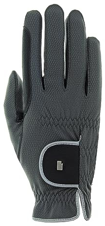 Roeckl Sport ridhandske Malta vinter, turnering vinterhandske, antracit/silver 8,5