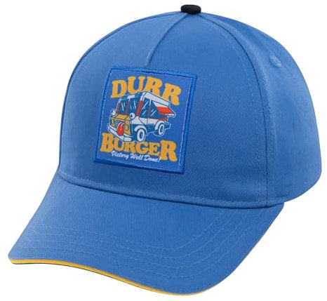 Fortnite Baseball Cap for Boys, Quality Made Boys Hat and Fitted Cap, Flatbrim Baseball Hat with Sleek Design Light Blue