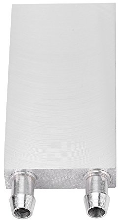 Akozon Blocco di Raffreddamento Ad Acqua per Radiatore CPU in Alluminio di Alta qualità, Dissipatore di Calore per Radiatore Ad Acqua Liquida, 40 * 200 * 12 Mm, per Sistemi