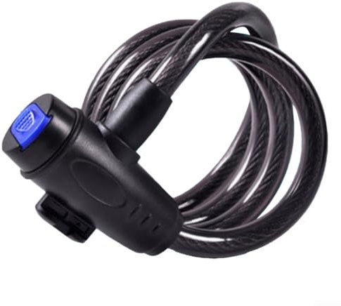 Candado antirrobo para bicicleta con soporte, cadena segura para MTB, bicicleta de carretera, motocicleta, protección completa