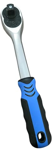 DeTec. 2044 Ratsche 1/2 Zoll 72 Zähne umschaltknarre knarrenratsche feinverzahnt (1/2 Zoll)