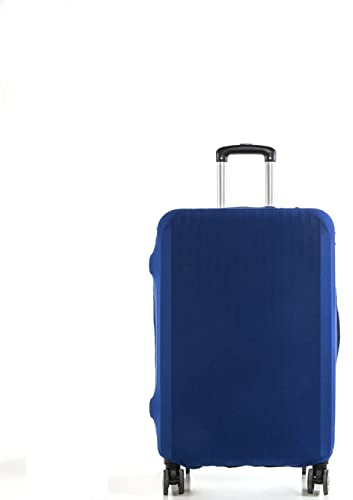 YKKJ Resväska skydd, repfri bagageskydd, elastiskt bagageskydd, för 45-50 cm bagage (blå S).