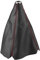 Joyzan Schaltknauf Staubschutz, Auto Schalthebelabdeckung Schwarze PU Leder Schalthebel Staubschutzhülle Schaltknaufabdeckung Universal Manual Staubschutz Schaltmanschette Shifter Boot Schaltsack