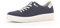 Gabor Damen Low-Top Sneaker, Frauen Halbschuhe,Wechselfußbett,Best Fitting,straßenschuhe,Strassenschuhe,Blue/Neve (beige),39 EU / 6 UK