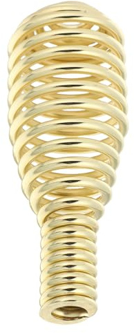 Mikikit Poignée à Ressort pour Poêle en Acier Inoxydable 1 Pièce Poignée Compatible Poêles à Bois Granulés et Charbon Accessoire de Rechange Robuste pour Barbecue Extérieur et Fumoir