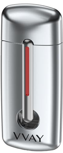 VVAY Sturmfeuerzeug Jetflamme | Butan-Nachfüllbar & Windfest (ohne Gas geliefert)