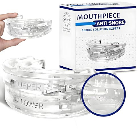 Schnarchstopper Anti Schnarch, Anti Schnarch Schiene, Anti Schnarch Snoring Schnarchen, Adjustable Schnarchstopper Aufbissschienen, Effektive Verbesserung der Atmung für Nacht für Männer Frauen