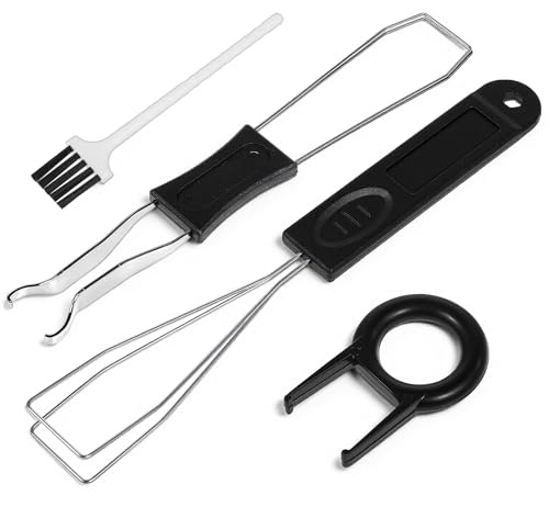 Bremorou 4 unidades Keycap Puller Switch para teclados mecánicos, juego de extracción, herramientas de limpieza universales