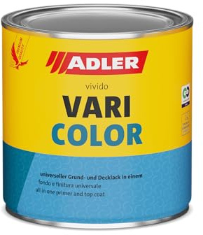 ADLER Varicolor, 2,5l, RAL7033 Zementgrau, Grauton, wetterfest, Holz- und Metalllack, Innen- und Außenbereich, schnell trocknend, seidenmatt
