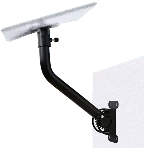 Poteau De Support pour Antenne | Système De Montage en Métal Stable Vertical Et Précis | Support pour Satellite Léger - destiné au Camping-Car, au Camping, à l'Extérieur, à la Maison et